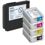 Epson SJIC42P-C Cyan Ink Cartridge for ColorWorks CW-C4000 EP-C13T52M24