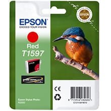 Epson T1597 Red Ink Cartridge 17ml for Stylus Photo R2000 C13T15974010
