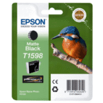 Epson T1598 Matte Black Ink Cartridge 17ml C13T15984010 C13T15984010