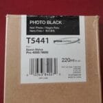 Epson T5441 Photo Black Ink Cartridge 220ml (C13T544100) C13T544100