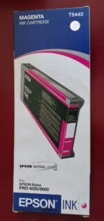 Epson T5443 Magenta UltraChrome Ink Cartridge 220ml (C13T544300) C13T544300