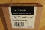 Epson T6031 Photo Black Ink Cartridge 220ml C13T563100/C13T603100