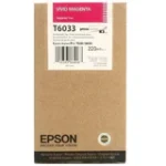 Epson T6033 Vivid Magenta 220ml UltraChrome K3 Ink Cartridge C13T603300