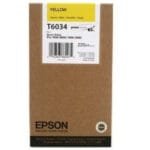 Epson T6034 Yellow Ink Cartridge 220ml UltraChrome K3 C13T563400/C13T603400