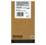 Epson T6039 Light Light Black 220ml UltraChrome K3 Ink Cartridge C13T563900/C13T603900