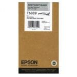 Epson T6039 Light Light Black 220ml UltraChrome K3 Ink Cartridge C13T563900/C13T603900