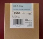 Epson T6065 Light Cyan 220ml UltraChrome K3 Ink Cartridge C13T565500/C13T606500