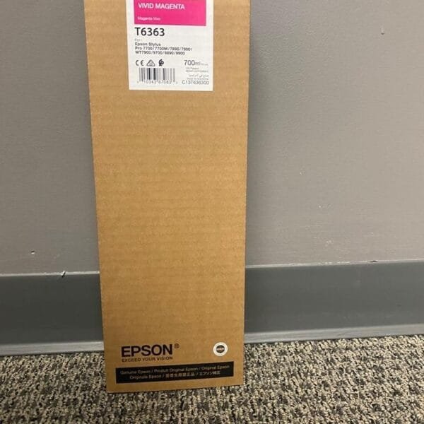 Epson T6363 Vivid Magenta Ink Cartridge 700ml C13T636300