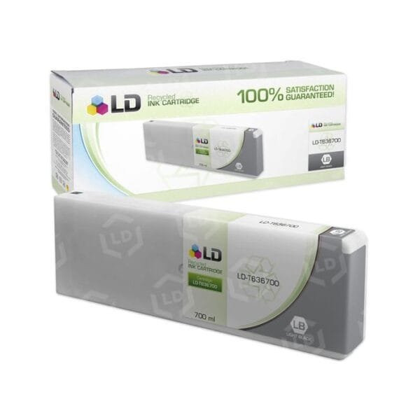 Epson T6367 Light Black 700ml Ink Cartridge C13T636700
