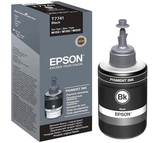 Epson T7741 Pigment Black Ink Bottle 140ml for L1455/L605/L655 T7741 for L1455/L605/L655