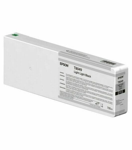 Epson T8049 Light Light Black 700ml Ink Cartridge (C13T804900) C13T804900/C13T55K900