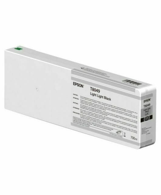 Epson T8049 Light Light Black 700ml Ink Cartridge (C13T804900) Epson T8049 Light Light Black 700ml Ink Cartridge (C13T804900) C13T804900/C13T55K900