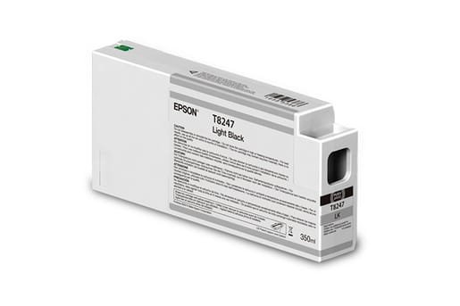 Epson T8247 Light Black 350ml UltraChrome HDX Ink Cartridge 07INK0636