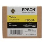 Epson T850200 Cyan Ink Cartridge 80ml UltraChrome HD C13T850200