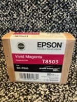 Epson T8503 Vivid Magenta UltraChrome HD 80ml Ink Cartridge (C13T850300) C13T850300