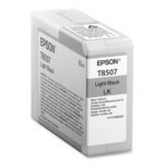 Epson T8505 Light Cyan UltraChrome HD 80ml Ink Cartridge (C13T850500) C13T850500