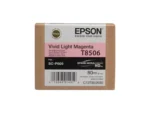 Epson T8506 Vivid Light Magenta 80ml UltraChrome HD Ink Cartridge C13T850600