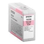Epson T8506 Vivid Light Magenta 80ml UltraChrome HD Ink Cartridge C13T850600