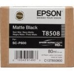 Epson T8508 Matte Black UltraChrome HD 80ml Ink Cartridge C13T850800