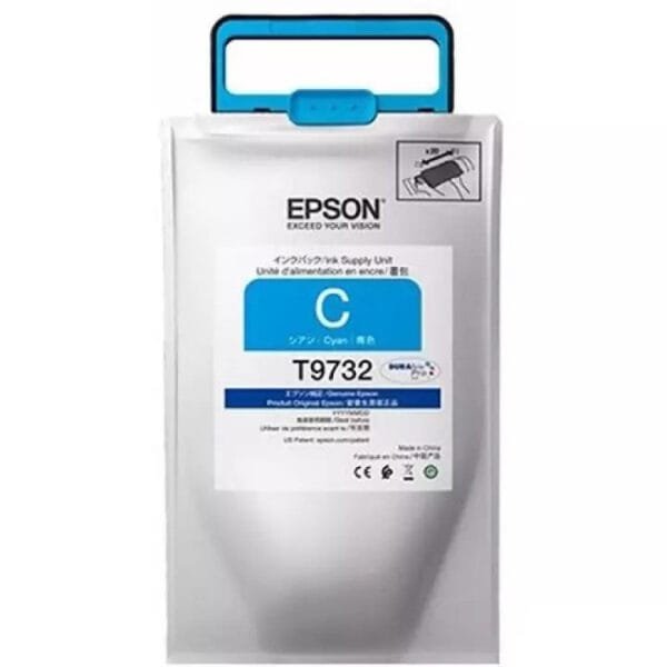 Epson T9732 Cyan XL Ink Supply Unit 22500 Pages C13T973200