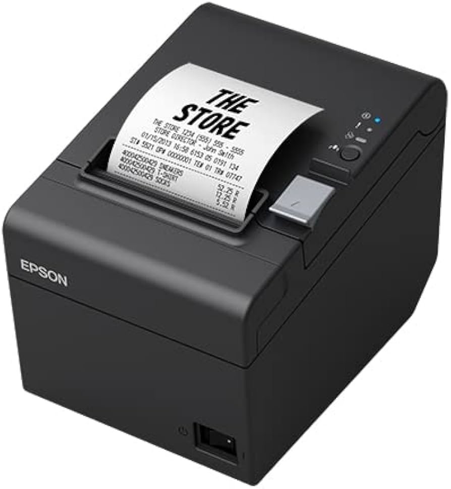 Epson TM-T20III POS Receipt Printer USB + Serial 250mm/s Epson TM-T20III POS Receipt Printer USB + Serial 250mm/s TM-T20III (011A0): USB + Serial, PS, Blk, UK
