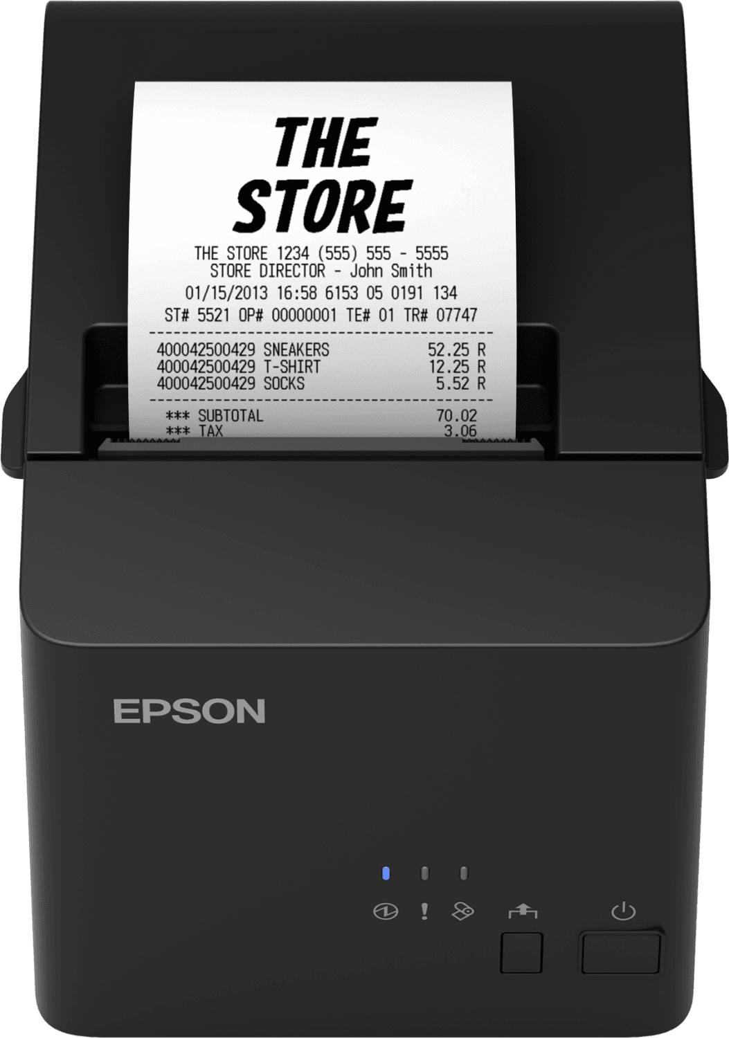 Epson TM-T20X Thermal Receipt Printer USB + Serial Epson TM-T20X Thermal Receipt Printer USB + Serial Epson TM-T20X (051): USB + Serial, PS, Blk, UK