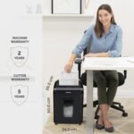 Fellowes 10M Microshred Shredder 10-Sheet P-5 Micro-cut 19L Bin FELLOWES SHREDDER CRC 4630601 10M MICROSHRED 1YRW