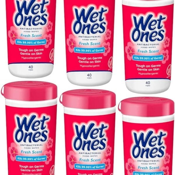 Fellowes 2210601 Hygienic Hand Wipes 40-Pack 16HWV0002