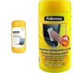 Fellowes 2211301 Anti-Bacterial Telephone Wipes 20-Pack 16TLV0002