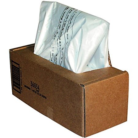 Fellowes 36054 Shredder Waste Bags for 1050HS, 50-Pack 16WBG1001
