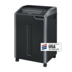 Fellowes 485i Strip-Cut Shredder, 40 Sheet Capacity, 142L Bin FELLOWES SHREDDER 485i 46990 1 YRW