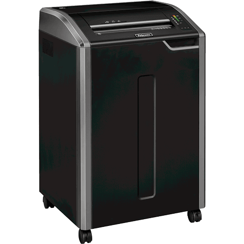 Fellowes 485i Strip-Cut Shredder, 40 Sheet Capacity, 142L Bin FELLOWES SHREDDER 485i 46990 1 YRW