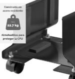 Fellowes 9169201 Adjustable CPU Stand, Steel Construction, 152-229mm Width 16ACC1025