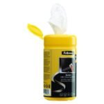 Fellowes 9970330C Screen Cleaning Wipes 100-Pack Anti-Static Tub 16SWN0006
