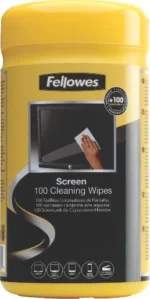 Fellowes 997158 Surface Wipes 100-Pack Anti-Static 16SWN0003