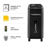 Fellowes 99Ci Cross-Cut Shredder 18-Sheet 34L P-4 Security FELLOWES SHREDDER CRC 99Ci 4691601 1YRW