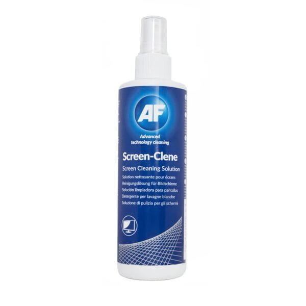 Fellowes AF Clene AULT010 Anti-Static Surface Cleaner 250ml 16CLE0004