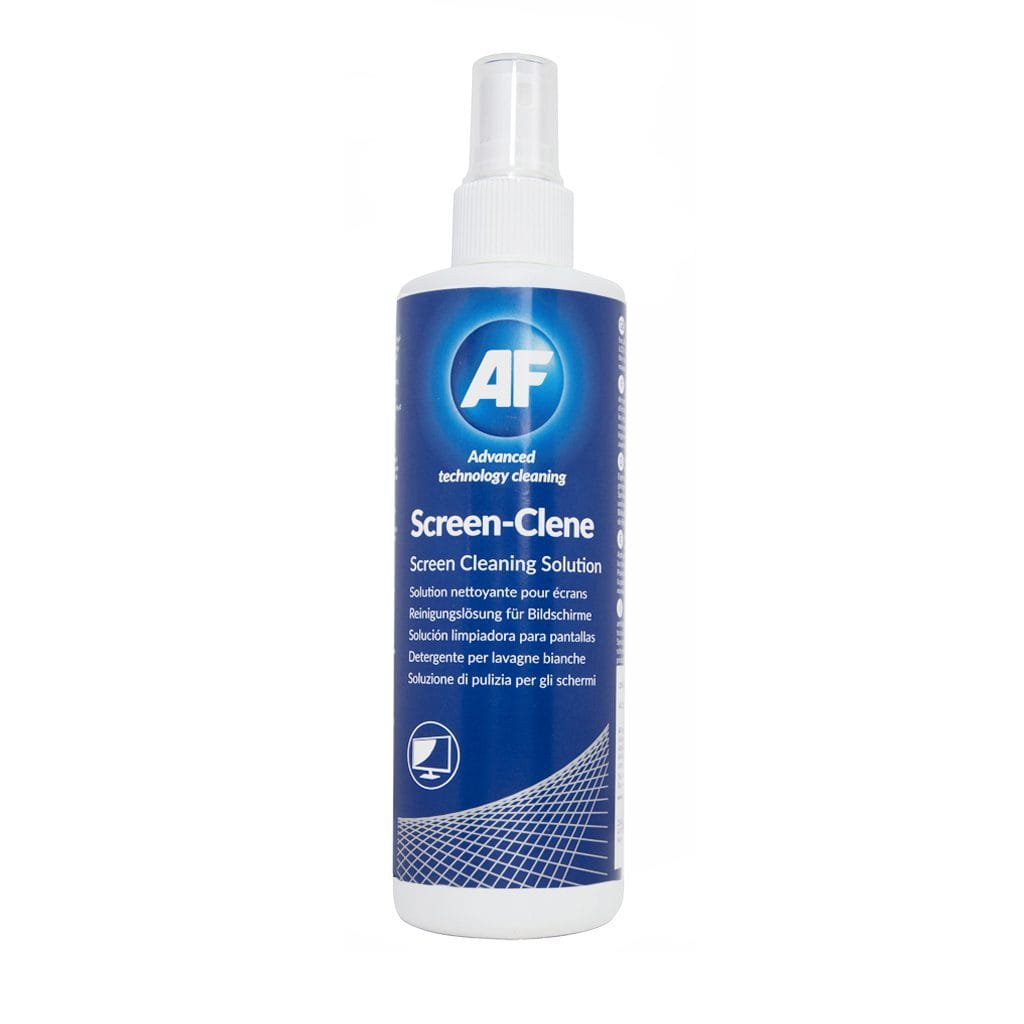 Fellowes AF Clene AULT010 Anti-Static Surface Cleaner 250ml Fellowes AF Clene AULT010 Anti-Static Surface Cleaner 250ml 16CLE0004