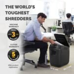 Fellowes AutoMax 150C Cross-Cut Shredder, 150-Sheet Auto Feed, P-4 Security FELLOWES SHREDDER AUTOMAX 150C 4680101 CROSSCUT 1YRW