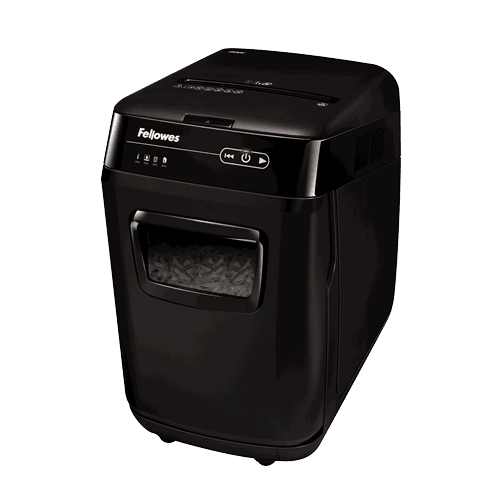 Fellowes AutoMax 200C 200-Sheet Auto Feed Cross-Cut Shredder FELLOWES SHREDDER 4652901 AUTOMAX 200C CROSSCUT 1YRW