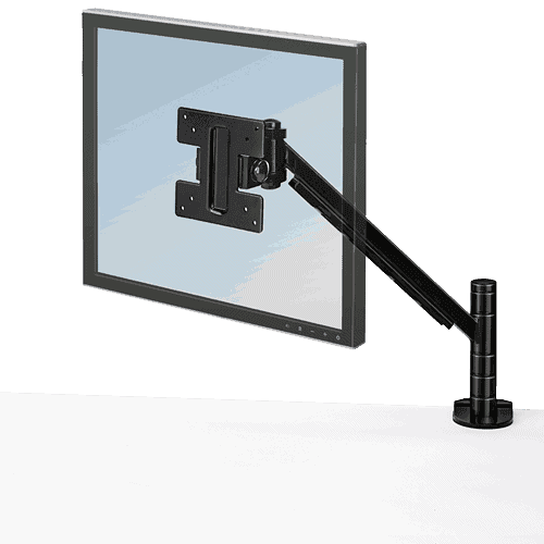 Fellowes Designer Smart Suites Monitor Arm 9kg Capacity VESA 75/100 16ACC1019