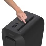 Fellowes LX65 10-Sheet Cross-Cut P-4 Security Shredder FELLOWES SHREDDER 4400701 LX65 1 YRW