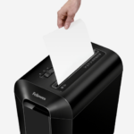 Fellowes LX65 10-Sheet Cross-Cut P-4 Security Shredder FELLOWES SHREDDER 4400701 LX65 1 YRW