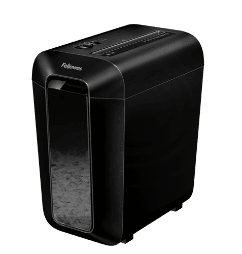 Fellowes LX65 10-Sheet Cross-Cut P-4 Security Shredder FELLOWES SHREDDER 4400701 LX65 1 YRW