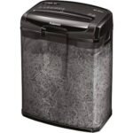 Fellowes M-7CM Cross-Cut Shredder, 7-Sheet Capacity, 13L Bin, P-4 Security FELLOWES SHREDDER M-7CM  4603201/4701901 CROSSCUT 1YRW