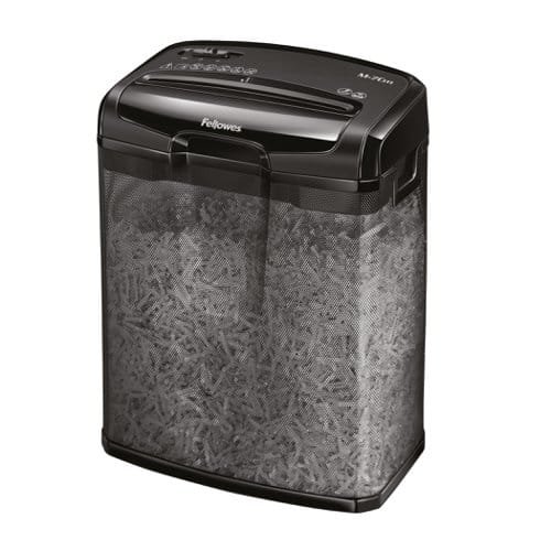 Fellowes M-7CM Cross-Cut Shredder, 7-Sheet Capacity, 13L Bin, P-4 Security FELLOWES SHREDDER M-7CM  4603201/4701901 CROSSCUT 1YRW