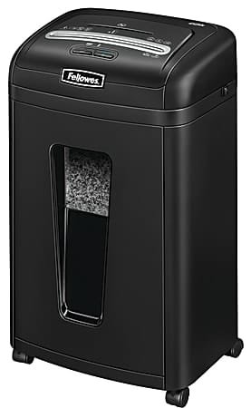 Fellowes MS-450Cs Micro-Cut Shredder, 7-Sheet Capacity, 20L Pull-Out Bin FELLOWES SHREDDER CRC 32453 MS-450Cs 1YRW