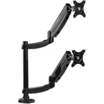 Fellowes Platinum Series Dual Stacking Monitor Arm 8043401, 27-inch, Gas Spring 16ACC1016
