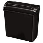 Fellowes Powershred P-25S Strip-Cut Shredder 5-Sheet Capacity 11L Bin FELLOWES SHREDDER CRC 4701001 P-25 STRIP CUT 1YRW