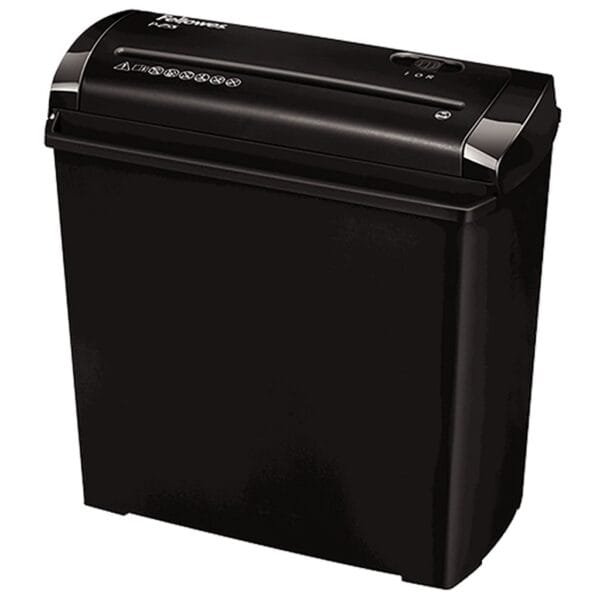 Fellowes Powershred P-25S Strip-Cut Shredder 5-Sheet Capacity 11L Bin FELLOWES SHREDDER CRC 4701001 P-25 STRIP CUT 1YRW